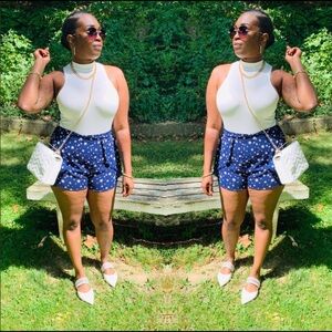 NEW Ivory Sleeveless Mock Turtleneck Bodysuit